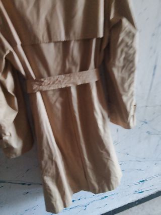 Gabardina Beige Mujer