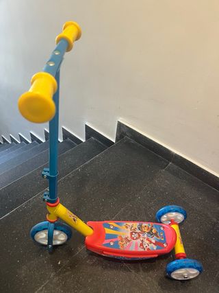 Patín infantil 3 ruedas Paw Patrol