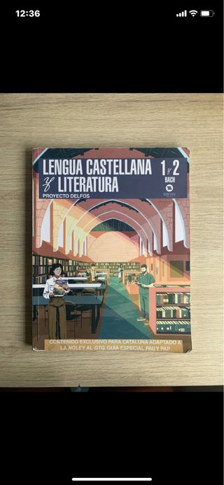 1º Y 2º BACHILLERATO DELFOS LENGUA CASTELLANA Y...