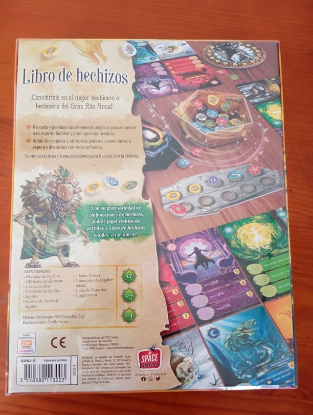 Libro de Hechizos Juego de Mesa