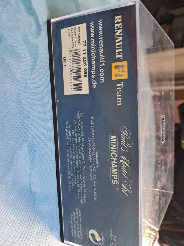 RENAULT F1 R24 JARNO TRULLI. MINICHAMPS. 1/43.