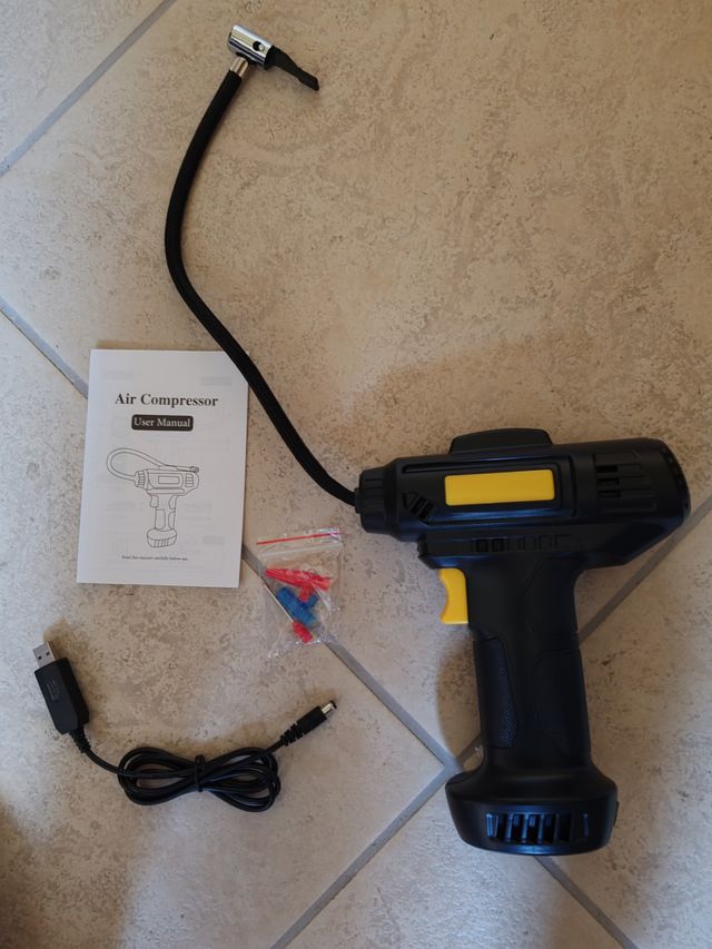 Compressore Aria Digitale Portatile JM-8817