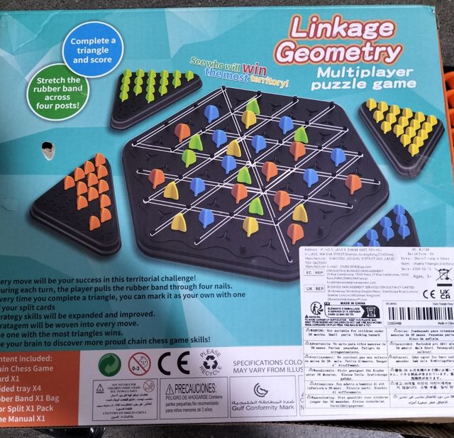 Linkage Geometry Juego de Mesa