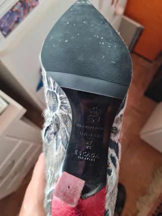 Botas Altas Escada Florales