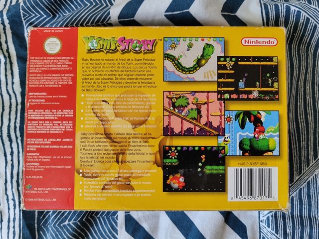 Yoshi's Story N64 PAL España Completo