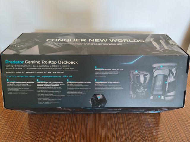 Mochila Acer Predator Rolltop