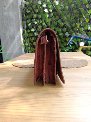 Bolso de cuero labrado nuevo