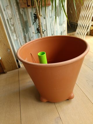 Maceta Autoirrigable Ikea Marrón