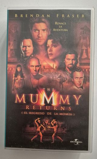 VHS La Momia El Regreso (Español)