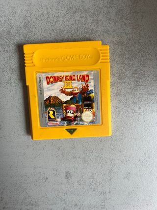 Juego Nintendo Game Boy Donkey Kong Land III