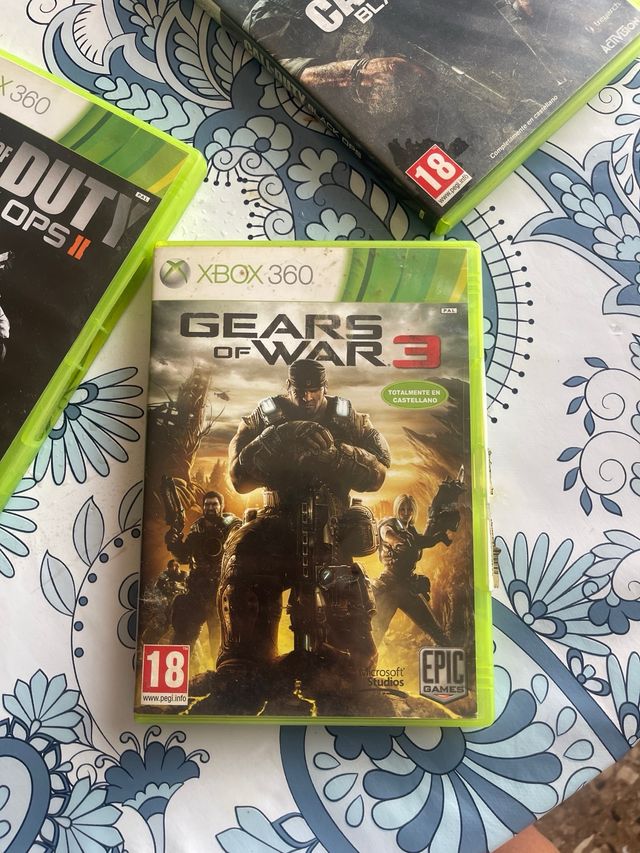 Pack 3 Juegos XBOX 360: Call of Duty y Gears of Wa