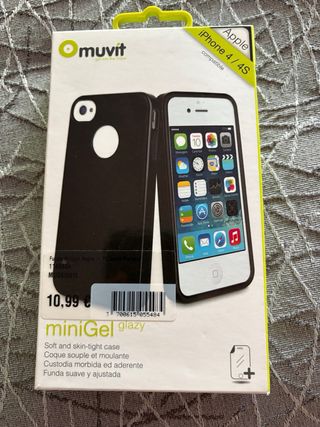 Custodia Muvit MiniGel Glazy per iPhone 4/4S