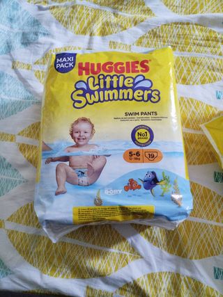 Pañales Baño Huggies Talla 5-6 (19+8)