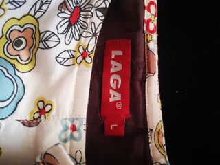 Falda midi floral talla L