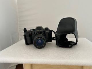 Cámara Yashica 108 Multiprogram + Objetivo