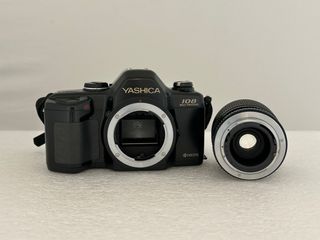 Cámara Yashica 108 Multiprogram + Objetivo