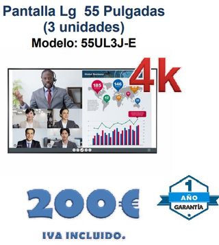 Pantalla LG 55 Pulgadas 4K