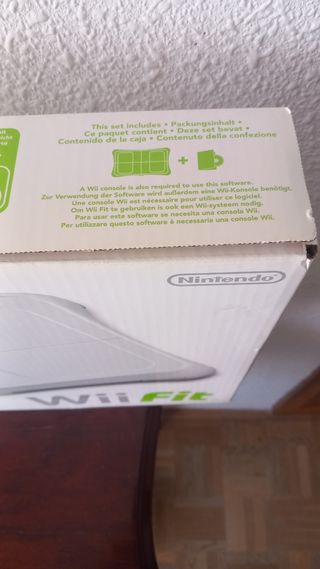 Nintendo Wii Fit Blanco