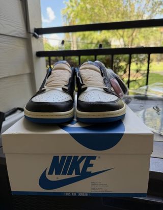 Nike x Travis Scott Fragment Low Blue