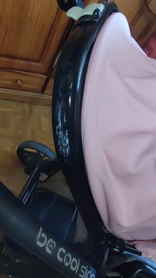 Carro de bebé 2 piezas rosa