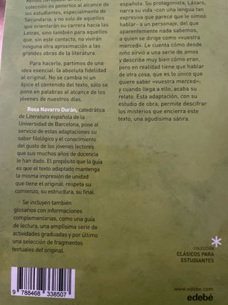 EL LAZARILLO DE TORMES (CLÁSICOS PARA ESTUDIANTES)