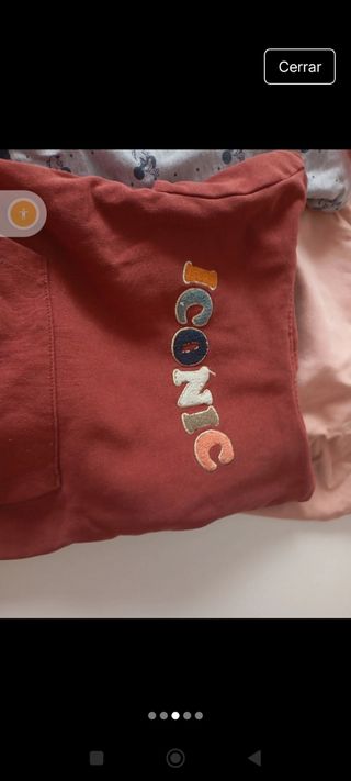 Lote 4 sudaderas infantiles.