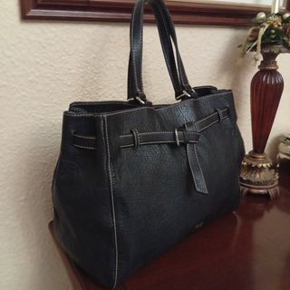 Bolso Piel Negro Purificación García