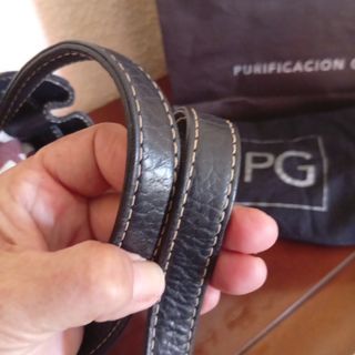 Bolso Piel Negro Purificación García