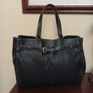 Bolso Piel Negro Purificación García