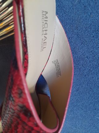 Zapatos Michael Kors Rojos Serpiente