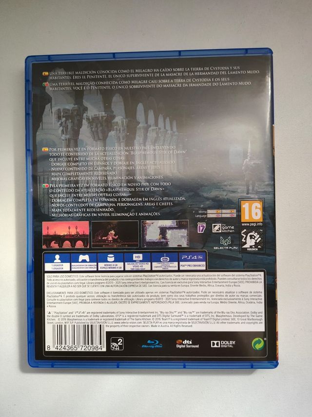 Blasphemous PS4 (PlayStation 4)