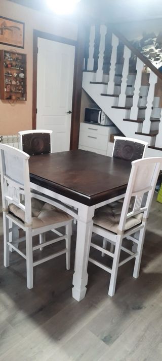 80 euros!Conjunto mesa y sillas. OFERTA!!!