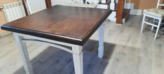 80 euros!Conjunto mesa y sillas. OFERTA!!!