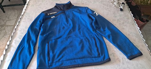 Sudadera deportiva Patrick azul talle M
