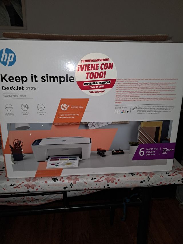Impresora HP DeskJet 2721e Nueva
