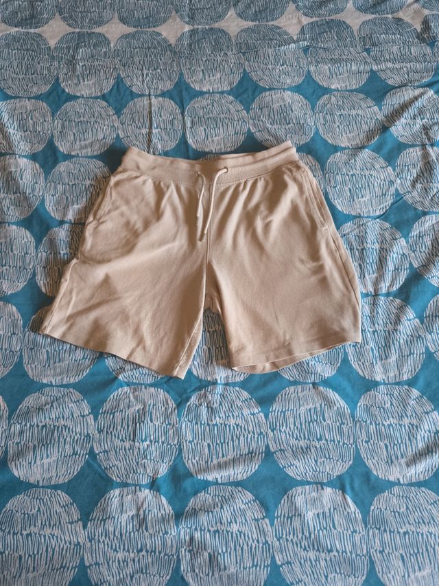 Pantalones cortos beige