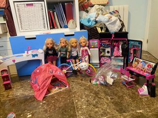 Lote Muñecas Nancy y Accesorios