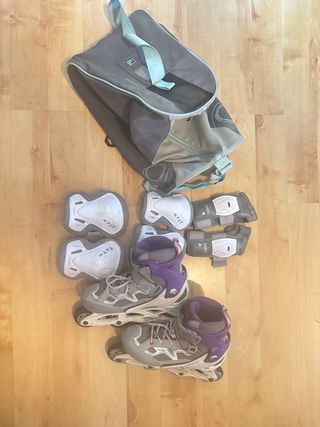 Patines Oxelo Ajustables + Protecciones