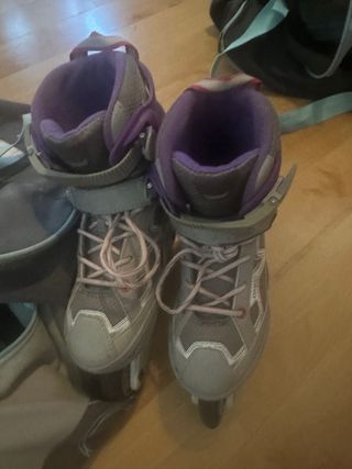 Patines Oxelo Ajustables + Protecciones