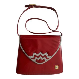 Bolso Paco Rabanne 70s Rojo y Gris