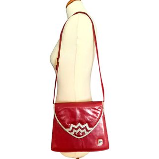 Bolso Paco Rabanne 70s Rojo y Gris