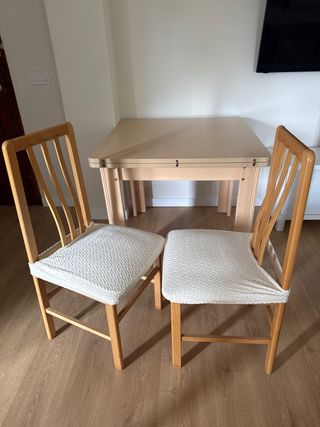 Mesa y 2 Sillas Comedor