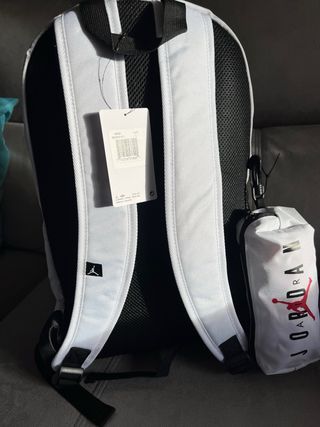 Mochila Nike air Jordan Blanca Nueva