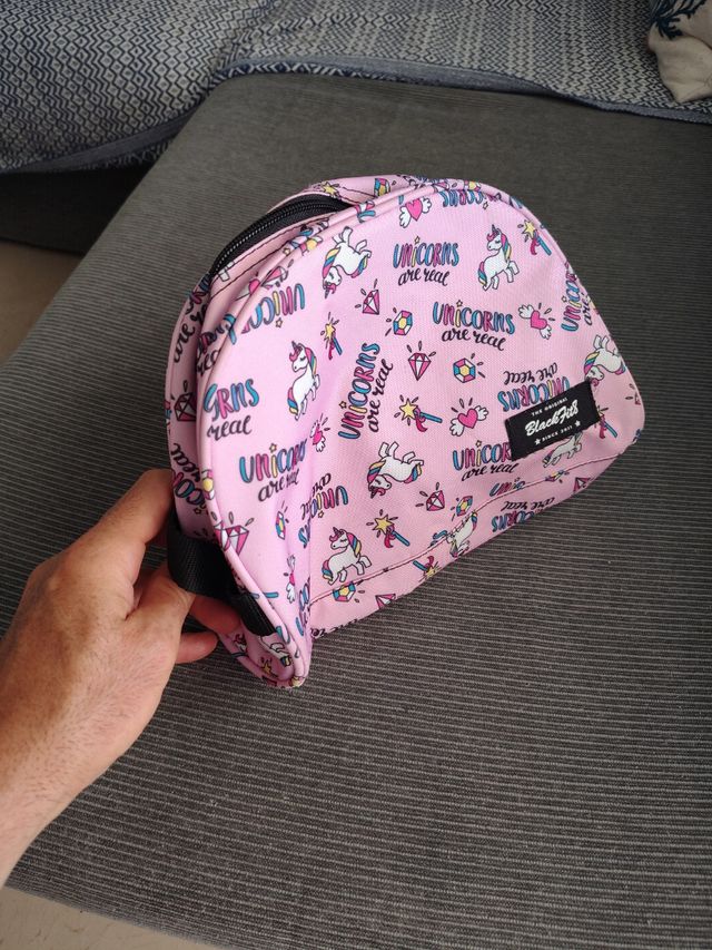 Neceser infantil unicornios BlackFits