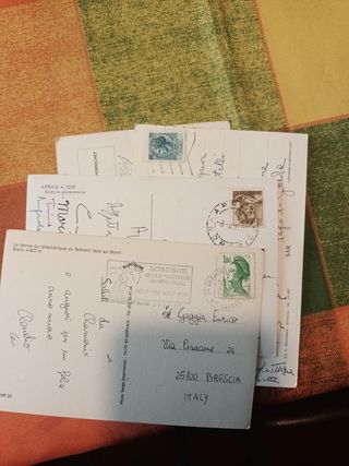 Cartoline Montagne Neve vintage