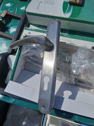 Manitas de puerta de acero inoxidable