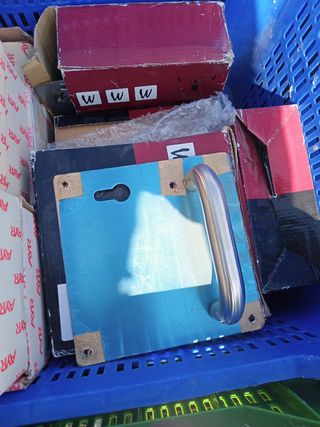 Manitas de puerta de acero inoxidable