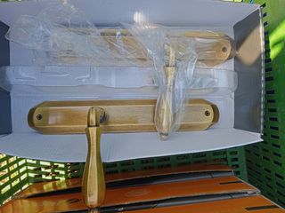 Manitas de puerta de acero inoxidable