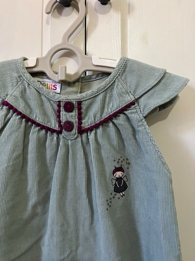 Vestido de pana T.18 meses