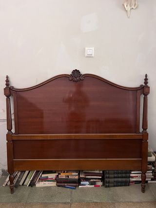 Cabecero de madera para cama de 135